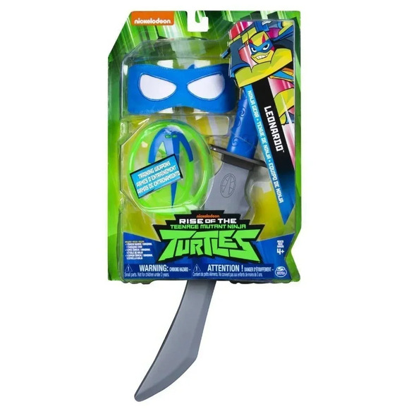TMNT Teenage Mutant Training Ninja Gear Set ALL FOUR New  Play Costume Halloween - Picture 5 of 6